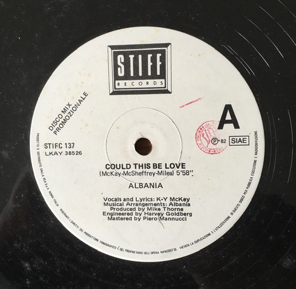 Albania - Could This Be Love | Stiff Records (STIFC 137)