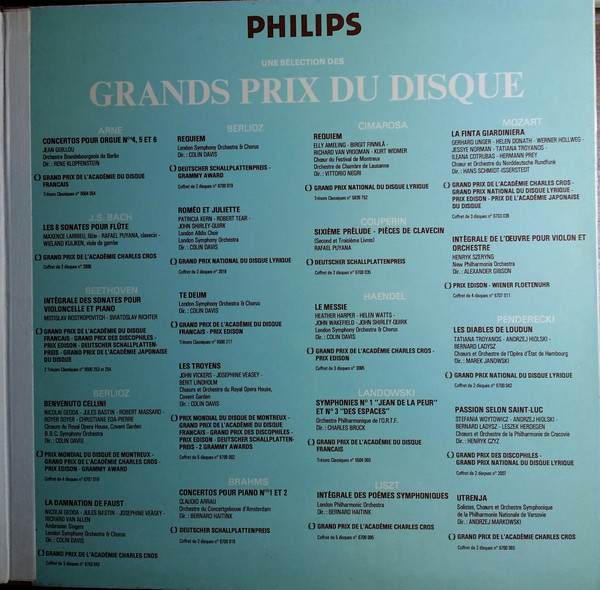 Tomaso Albinoni - I Musici - Le Célèbre Adagio -  Concerto Pour Hautbois - 2 Concertos Pour Violon - Sonate Pour Cordes Et Continuo. | Philips (6515 008) - 3