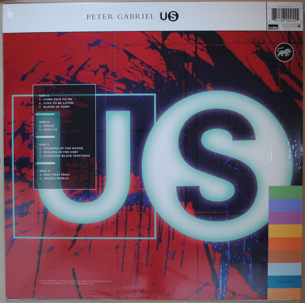 Peter Gabriel - Us | Real World Records (PGLPR7) - 2 Peter Gabriel - Us | Real World Records (PGLPR7) - 2