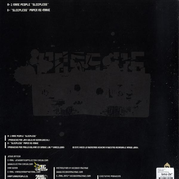 2 Rare People - Sleepless | Permissive (PERSS006) - 2