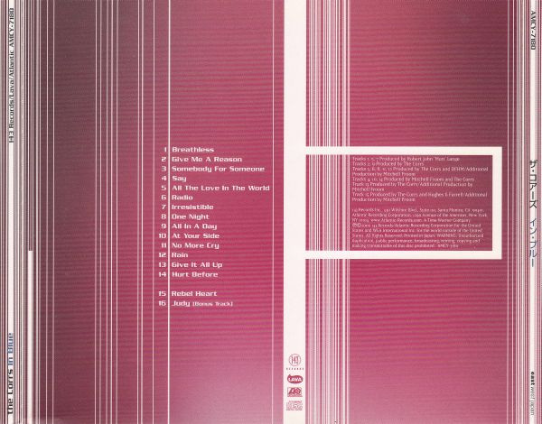 The Corrs - In Blue | Atlantic (AMCY-7180) - 3 The Corrs - In Blue | Atlantic (AMCY-7180) - 3