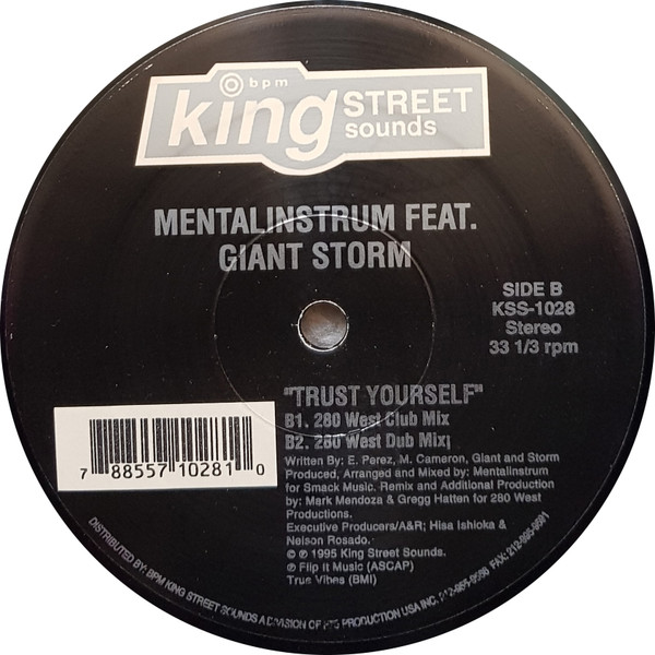 Mental Instrum Feat. Giant Storm - Trust Yourself | BPM King Street Sounds (KSS 1028) - 3 Mental Instrum Feat. Giant Storm - Trust Yourself | BPM King Street Sounds (KSS 1028) - 3