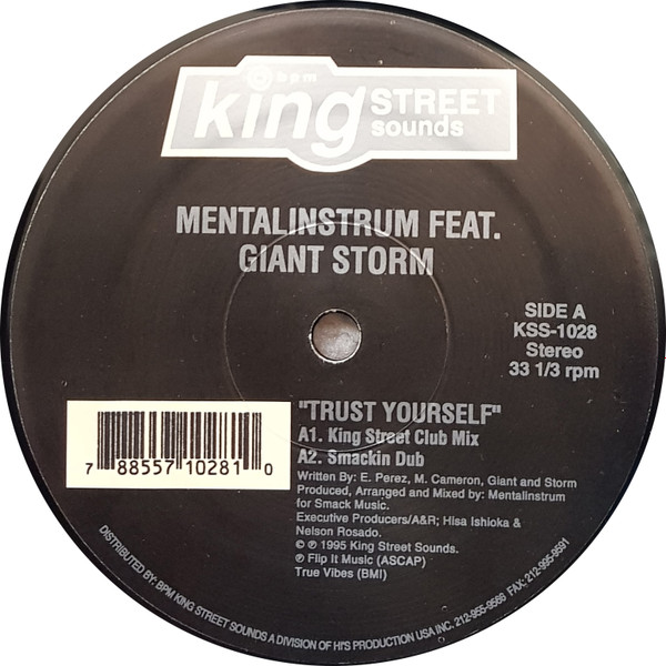 Mental Instrum Feat. Giant Storm - Trust Yourself | BPM King Street Sounds (KSS 1028) - 2 Mental Instrum Feat. Giant Storm - Trust Yourself | BPM King Street Sounds (KSS 1028) - 2