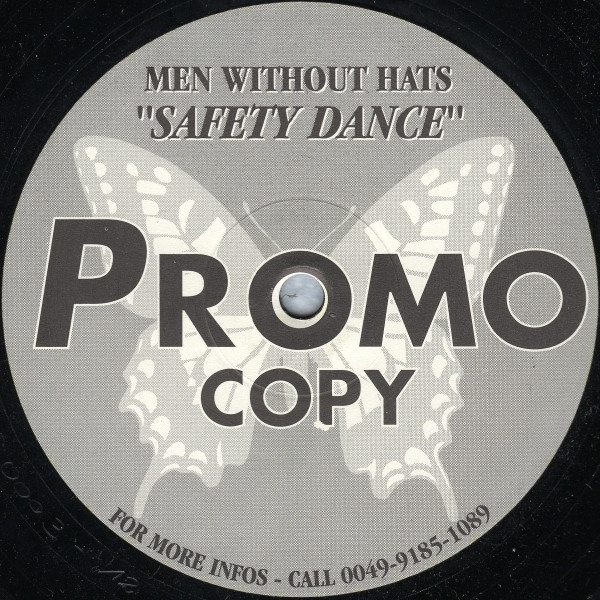 Men Without Hats - Safety Dance | DSB Records (B 9 000 3-12)