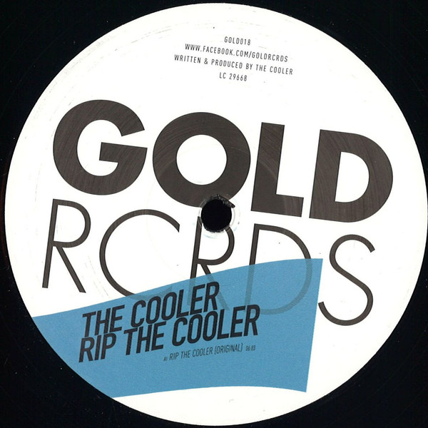 The Cooler - Rip The Cooler | Gold Records (GOLD018) - main