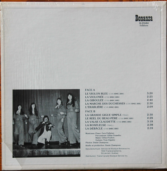 Clément Cyr - L'Homme Au Violon Bleu | Bonanza (B 29684) - 2 Clément Cyr - L'Homme Au Violon Bleu | Bonanza (B 29684) - 2
