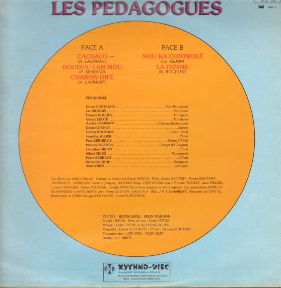 Les Pedagogues - La Femme | Rythmo-Disc (8385-3) - 2 Les Pedagogues - La Femme | Rythmo-Disc (8385-3) - 2