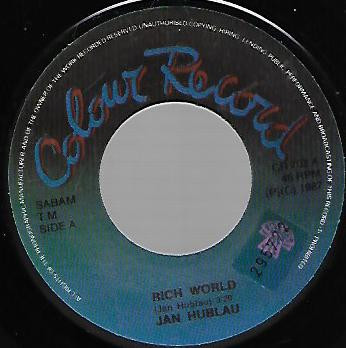 Jan Hublau - Rich World | Colour Record (CR 702) - 3 Jan Hublau - Rich World | Colour Record (CR 702) - 3