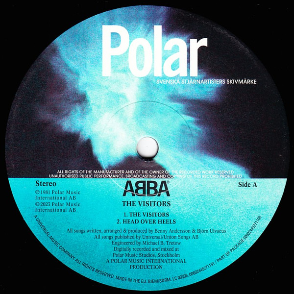 ABBA - The Visitors | Polar (00602445271108) - 3 ABBA - The Visitors | Polar (00602445271108) - 3