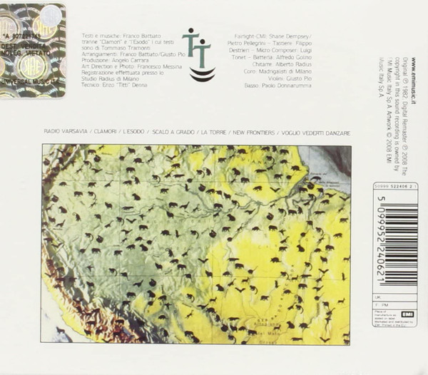 Franco Battiato - L'Arca Di Noè | EMI (50999 522406 2 1) - 2