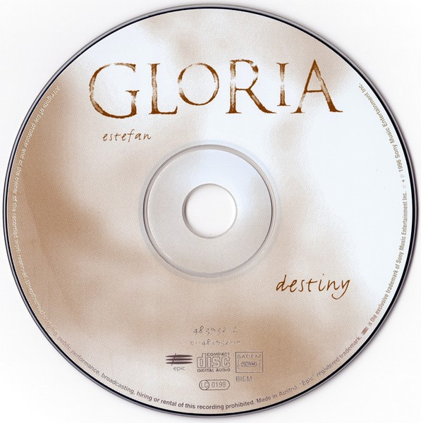 Gloria Estefan - Destiny | Epic (EPC 483932 2) - 3 Gloria Estefan - Destiny | Epic (EPC 483932 2) - 3