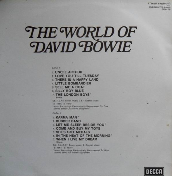 David Bowie - The World Of David Bowie | Decca (9-46009) - 2