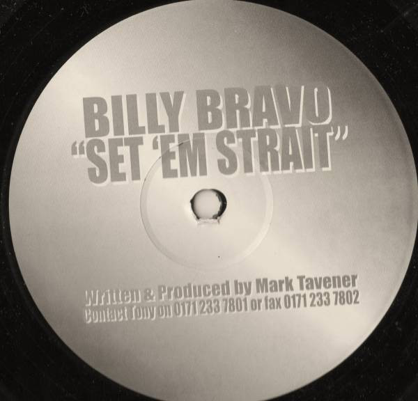 Billy Bravo - Set 'Em Strait | Not On Label (BB001) - main