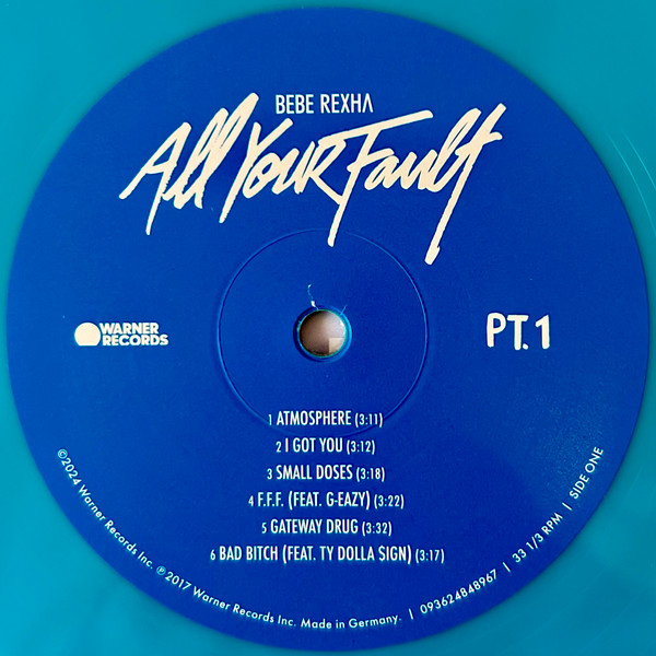Bebe Rexha - All Your Fault: Pt. 1 / All Your Fault: Pt. 2 | Warner Records (093624848967) - 3 Bebe Rexha - All Your Fault: Pt. 1 / All Your Fault: Pt. 2 | Warner Records (093624848967) - 3