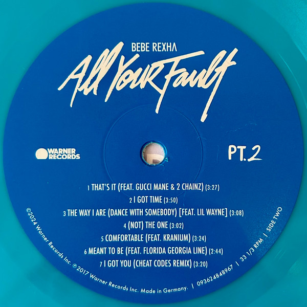 Bebe Rexha - All Your Fault: Pt. 1 / All Your Fault: Pt. 2 | Warner Records (093624848967) - 4 Bebe Rexha - All Your Fault: Pt. 1 / All Your Fault: Pt. 2 | Warner Records (093624848967) - 4