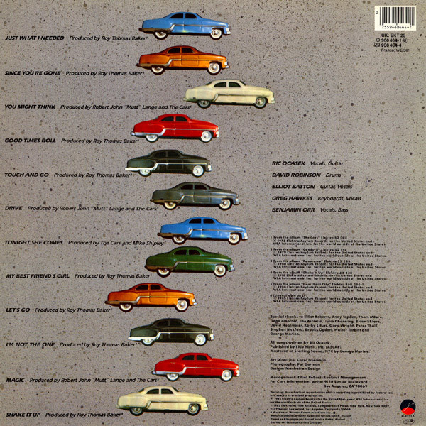 The Cars - The Cars Greatest Hits | Elektra (EKT 25) - 2 The Cars - The Cars Greatest Hits | Elektra (EKT 25) - 2