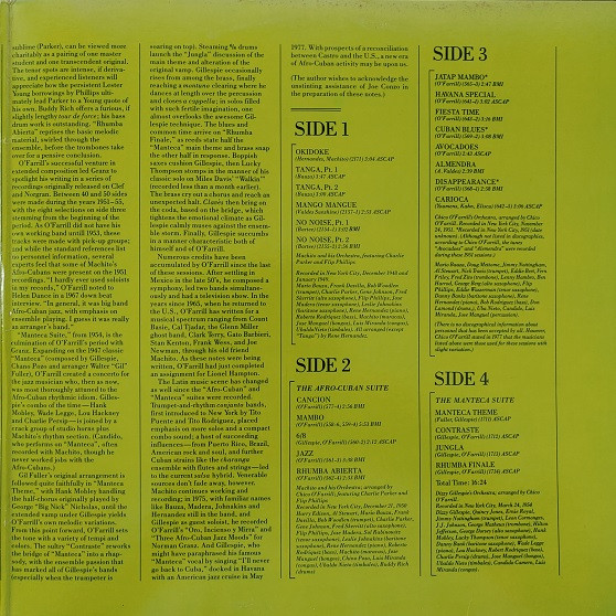 Machito / Chico O'Farrill / Charlie Parker / Dizzy Gillespie - Afro-Cuban Jazz | Verve Records (VE-2-2522) - 4 Machito / Chico O'Farrill / Charlie Parker / Dizzy Gillespie - Afro-Cuban Jazz | Verve Records (VE-2-2522) - 4