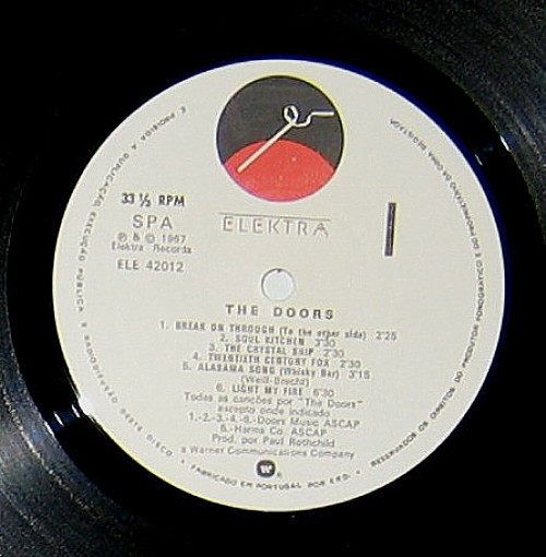 The Doors - The Doors | Elektra (ELE 42012) - main