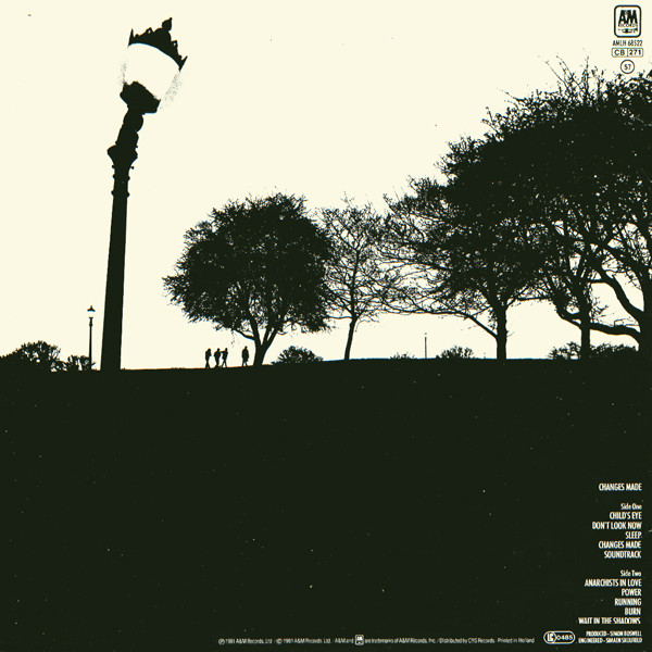Live Wire - Changes Made | A&M Records (AMLH 68522) - 2 Live Wire - Changes Made | A&M Records (AMLH 68522) - 2