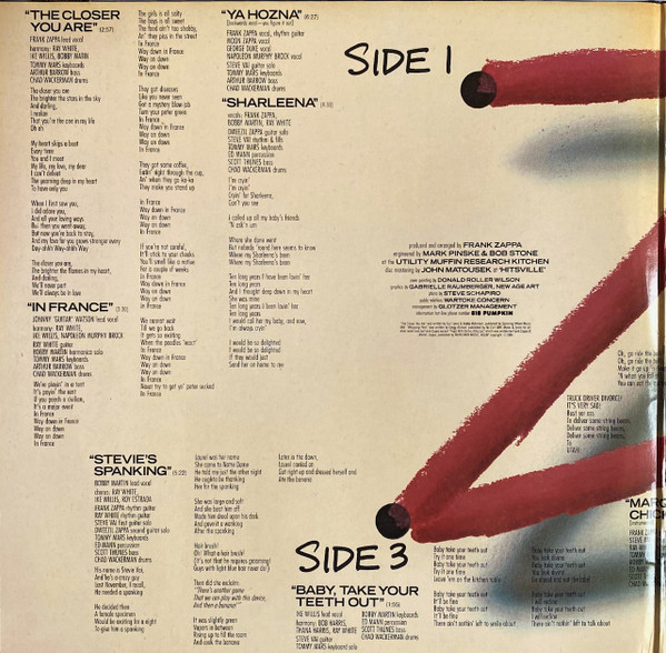Frank Zappa - Them Or Us | EMI (1C 164 Y 24 0234 3) - 2 Frank Zappa - Them Or Us | EMI (1C 164 Y 24 0234 3) - 2