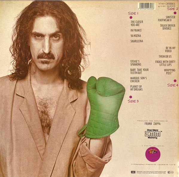 Frank Zappa - Them Or Us | EMI (1C 164 Y 24 0234 3) - 4 Frank Zappa - Them Or Us | EMI (1C 164 Y 24 0234 3) - 4