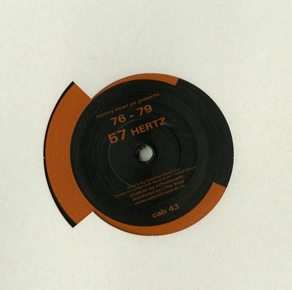 Tommy Vicari Jnr Presents 76 79 - 57 Hertz | Cabinet Records (cab 43) - 2 Tommy Vicari Jnr Presents 76 79 - 57 Hertz | Cabinet Records (cab 43) - 2