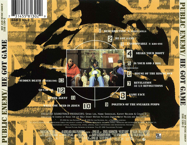 Public Enemy - He Got Game | Def Jam Recordings (558 130-2) - 2