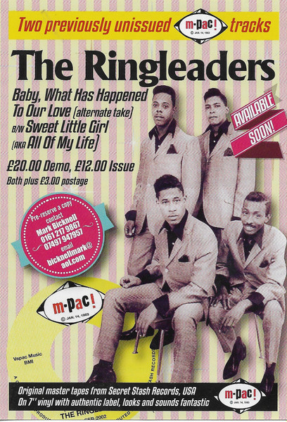The Ringleaders - Baby, What Has Happened To Our Love | M-Pac! (SSR-2006) - 3 The Ringleaders - Baby, What Has Happened To Our Love | M-Pac! (SSR-2006) - 3