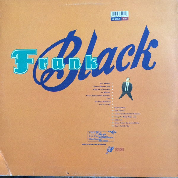 Frank Black - Frank Black | 4AD (CAD 3004) - 2 Frank Black - Frank Black | 4AD (CAD 3004) - 2