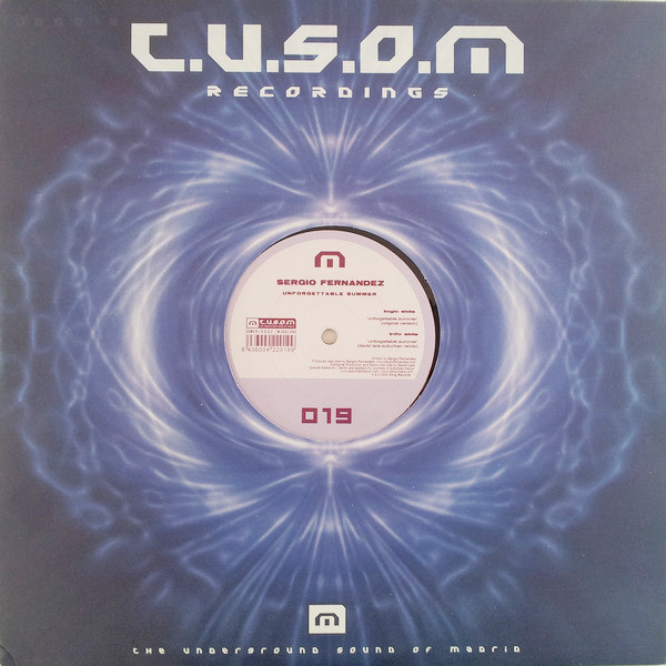 Sergio Fernandez - Unforgettable Summer | T.U.S.O.M. Recordings (USM019)