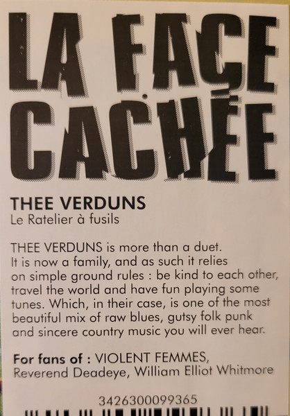 Thee Verduns - Le Râtelier À Fusils | Les Disques De La Face Cachée (LDDLFC025) - 4 Thee Verduns - Le Râtelier À Fusils | Les Disques De La Face Cachée (LDDLFC025) - 4