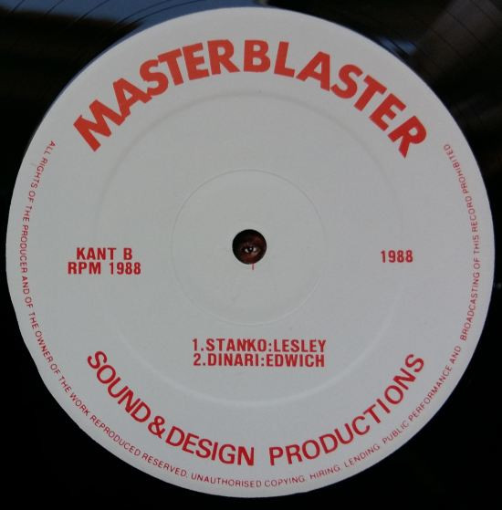Master Blaster - Massi Dang | Sound & Design Productions (SD 088 4150) - 4