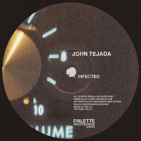 John Tejada / John Tejada & Justin Maxwell - Infected / 100% Post-Consumer | Palette Recordings (PAL-37) - main John Tejada / John Tejada & Justin Maxwell - Infected / 100% Post-Consumer | Palette Recordings (PAL-37) - main