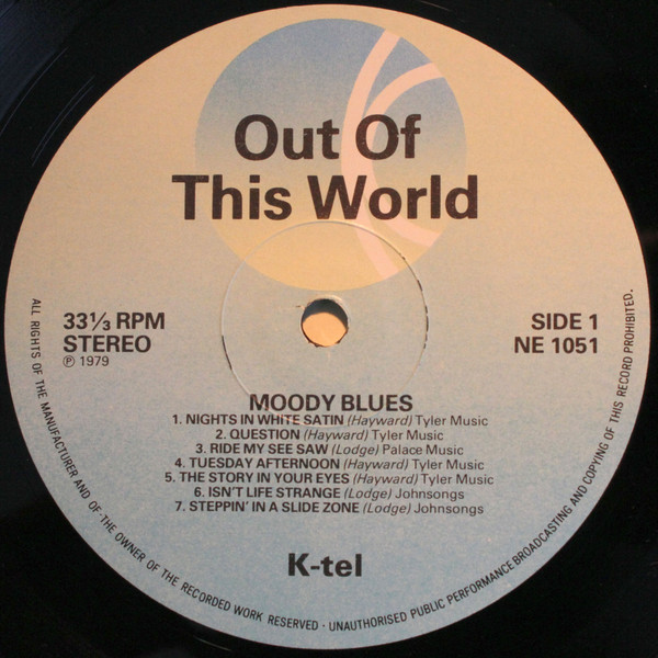 The Moody Blues - Out Of This World | K-Tel (NE 1051) - 4 The Moody Blues - Out Of This World | K-Tel (NE 1051) - 4