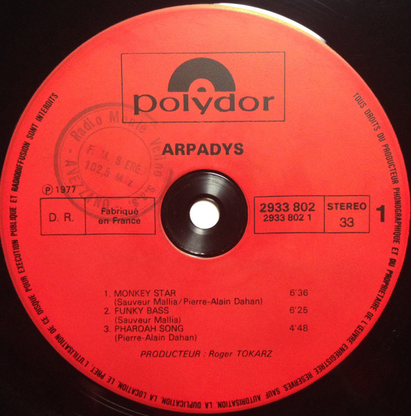 Arpadys - Arpadys | Polydor (2.933.802) - 3