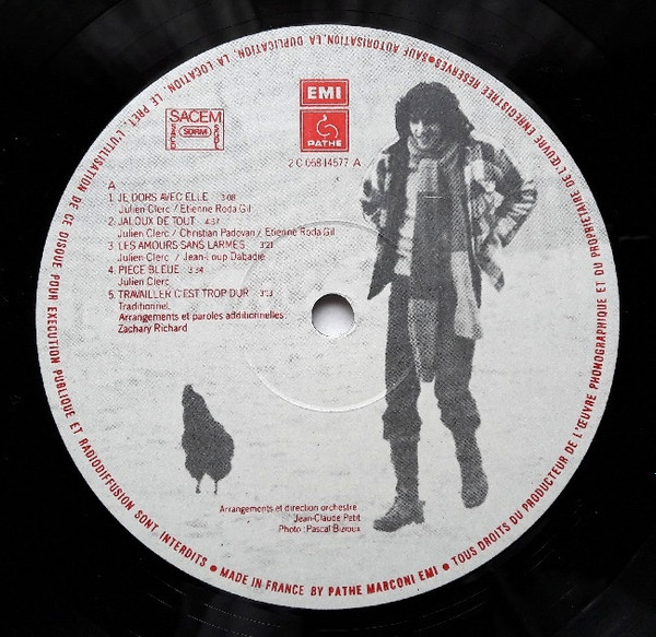Julien Clerc - Jaloux | Pathé (2 C 068-14577) - 4