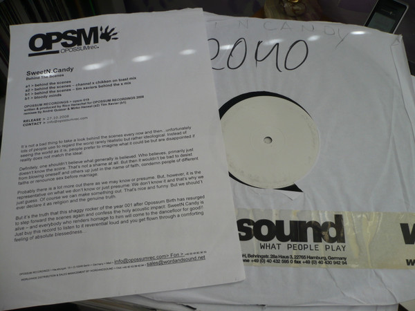 Sweet 'n Candy - Behind The Scenes | Opossum Recordings (OPSM 019) - main