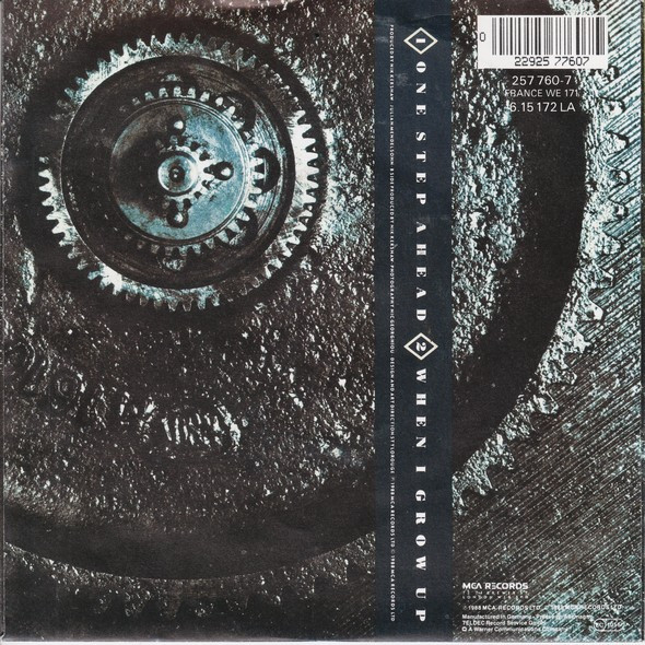 Nik Kershaw - One Step Ahead | MCA Records (257 760-7) - 2