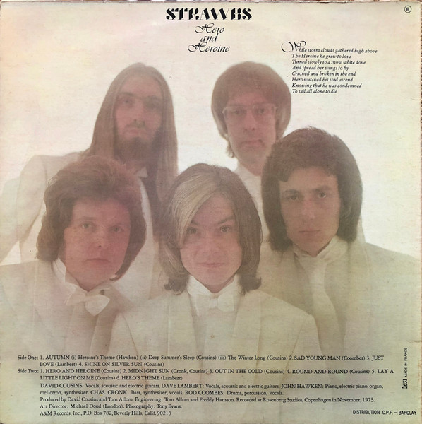 Strawbs - Hero And Heroine | A&M Records (875020) - 2