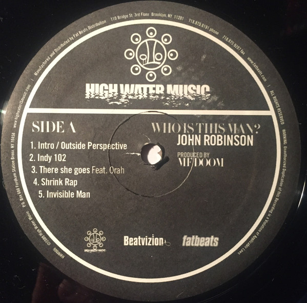John Robinson - Who Is This Man? | High Water Music (HWM006) - 3 John Robinson - Who Is This Man? | High Water Music (HWM006) - 3