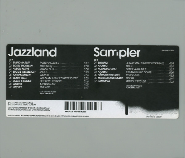 Various - Jazzland Sampler 2005 | Jazzland Recordings (0602498710326)