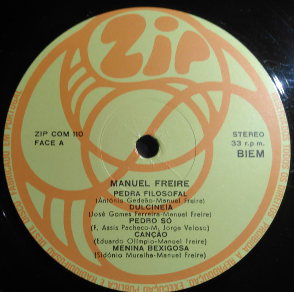 Manuel Freire - Manuel Freire | Zip Zip (COM 110) - 3