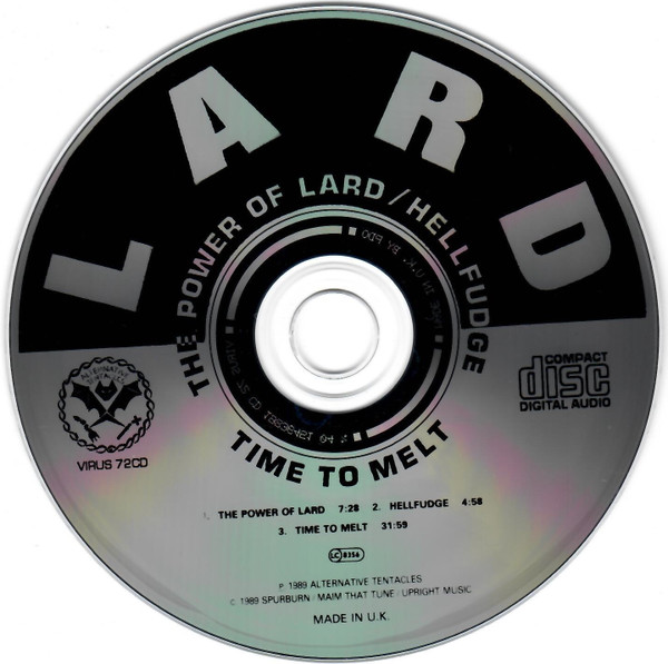 Lard - Power Of Lard EP | Alternative Tentacles (VIRUS 72CD) - 3