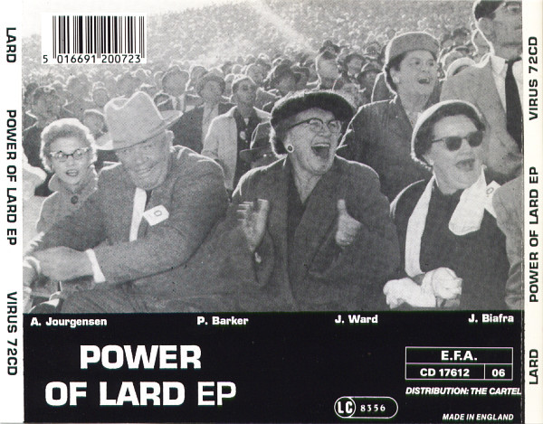 Lard - Power Of Lard EP | Alternative Tentacles (VIRUS 72CD) - 2
