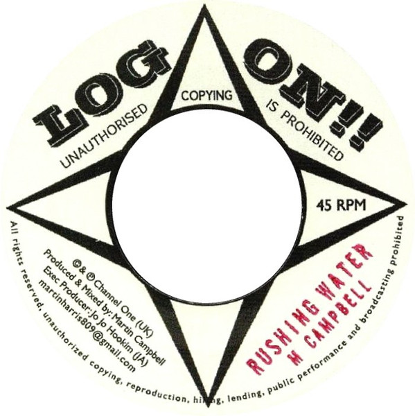 Martin Campbell - Rushing Water | Log On! (LOG 34-07) - main