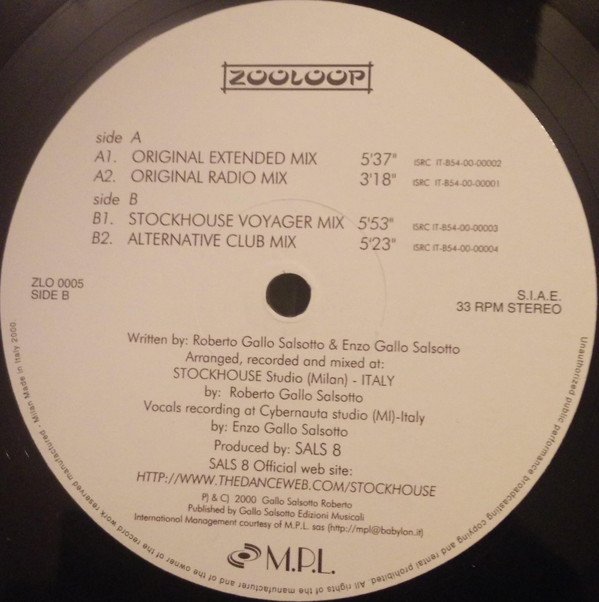 Sals 8 Feat. K-Bizzare - Downtown | Zooloop (ZLO 0005) - 3