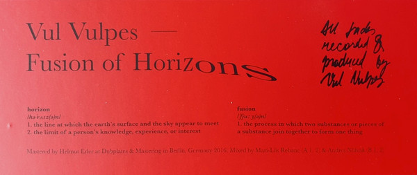 Fusion Of Horizons