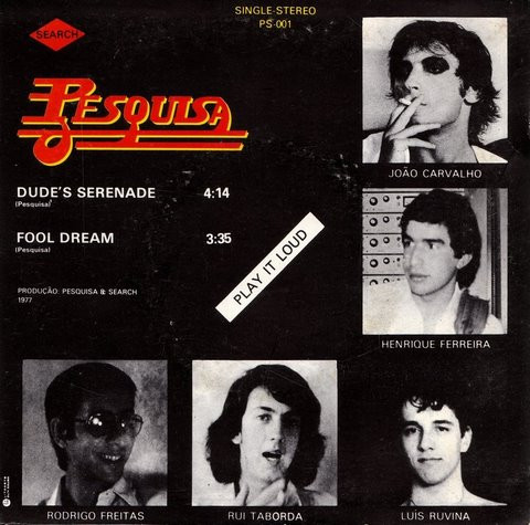 Pesquisa - Dude's Serenade / Fool Dream | Search (PS-001) - 2