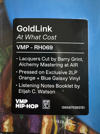 GoldLink - At What Cost | RCA (19658763931) - 2