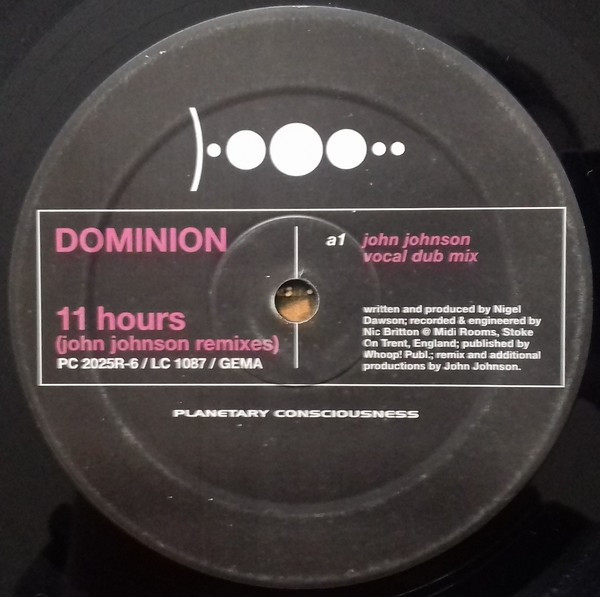Dominion - 11 Hours (John Johnson Remixes) | Planetary Consciousness (PC 2025R-6) - 3